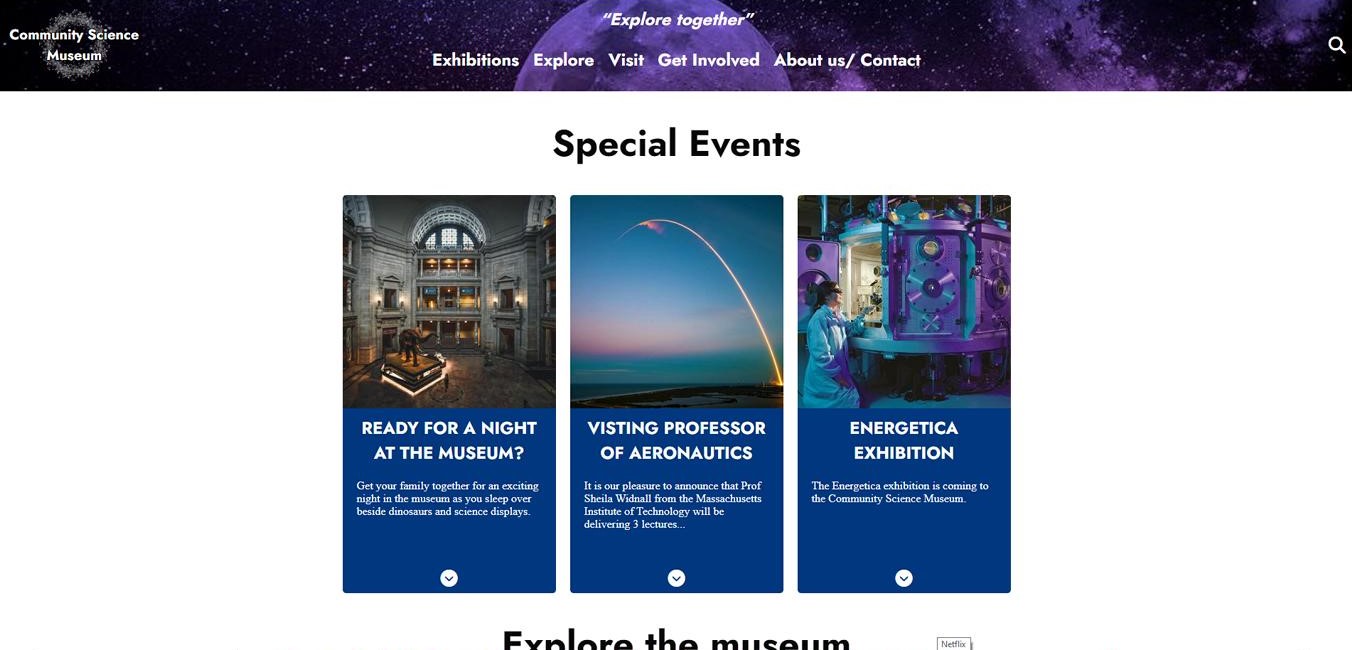 Image of Csm Website
